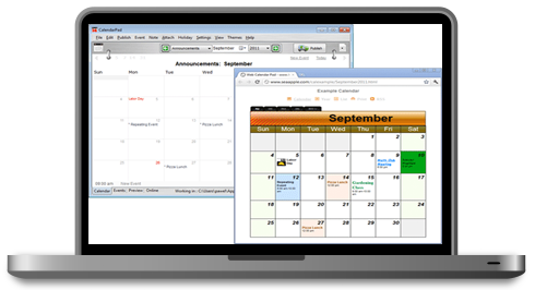 HTML Calendar Maker